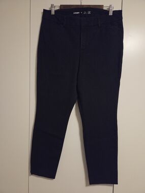 Old Navy Navy Cropped Ankle Pants